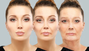 加齢による顔の変化